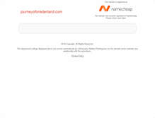 Tablet Screenshot of journeyofonederland.com